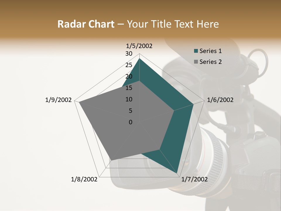 Lens News Background PowerPoint Template