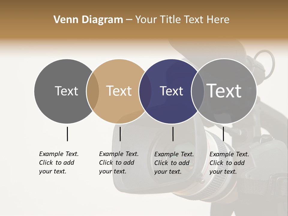 Lens News Background PowerPoint Template