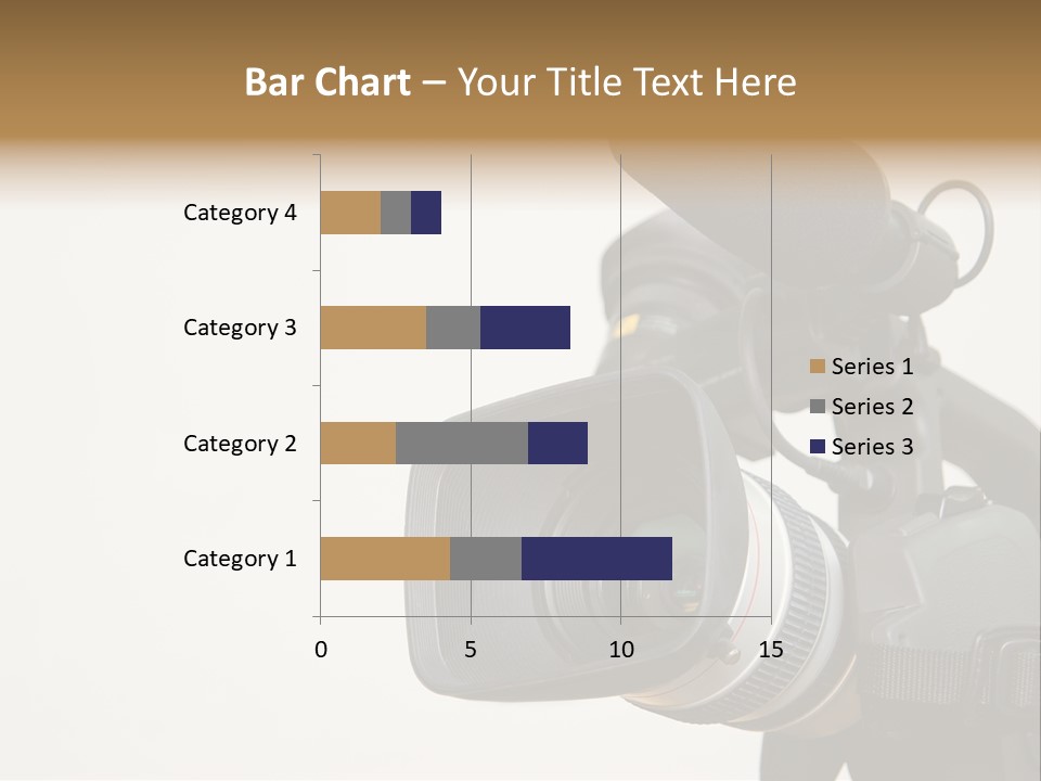 Lens News Background PowerPoint Template