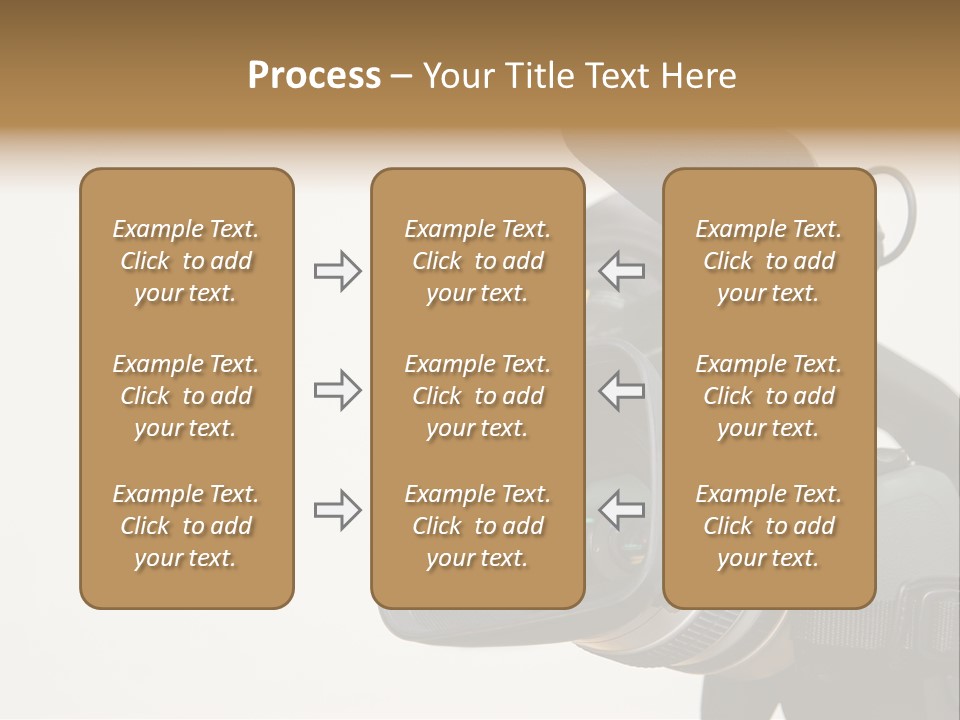 Lens News Background PowerPoint Template