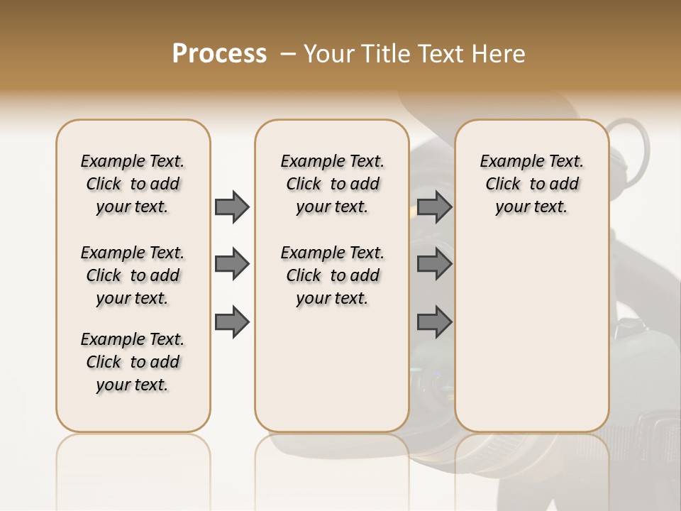 Lens News Background PowerPoint Template
