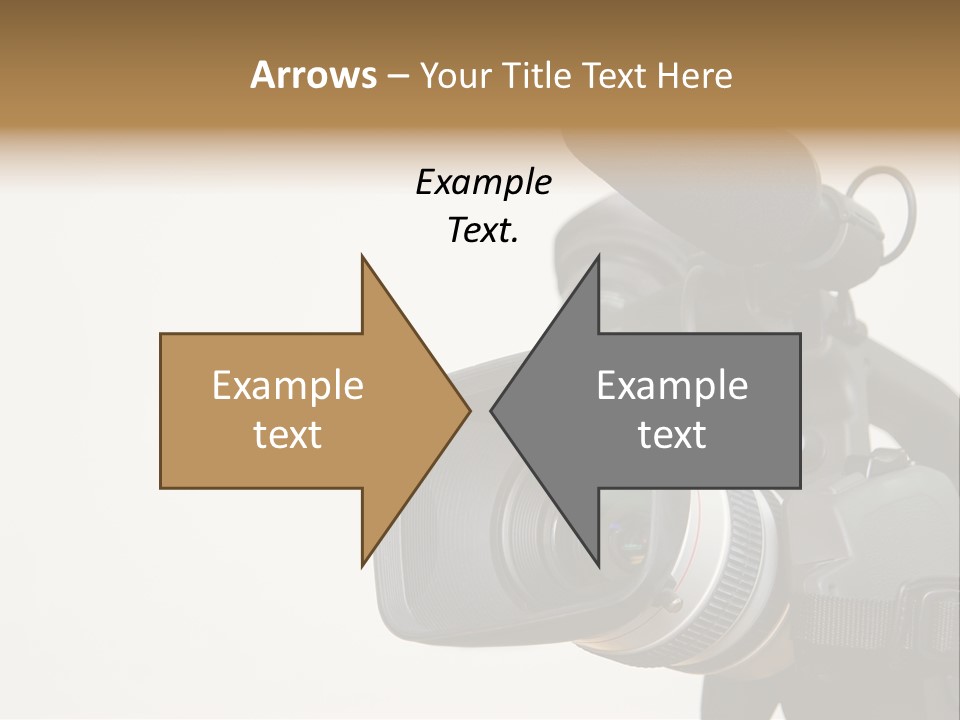 Lens News Background PowerPoint Template