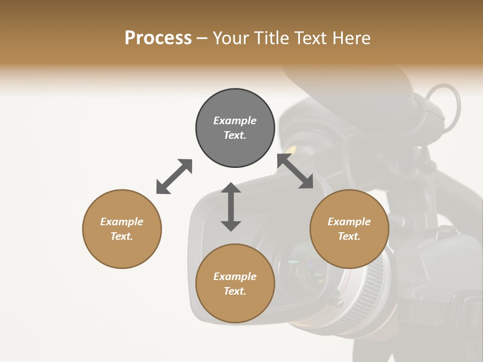 Lens News Background PowerPoint Template