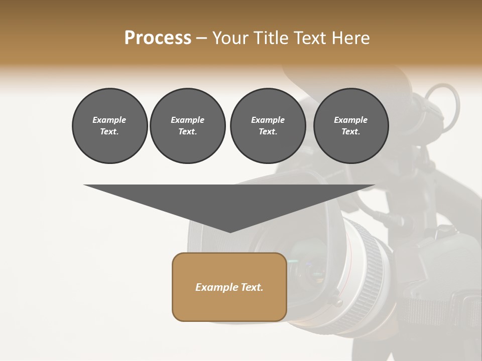 Lens News Background PowerPoint Template