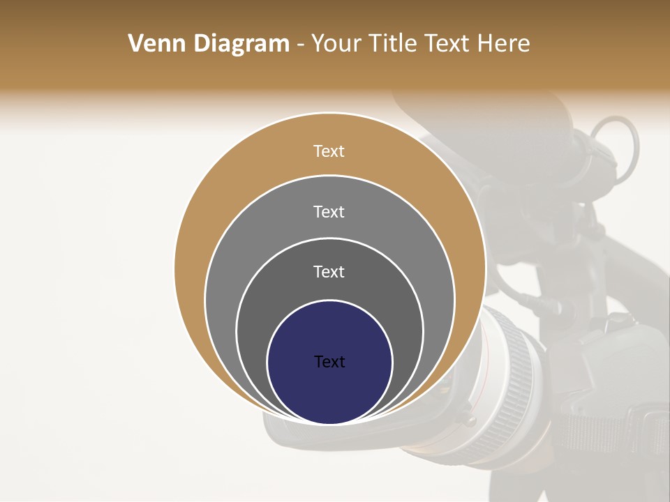 Lens News Background PowerPoint Template