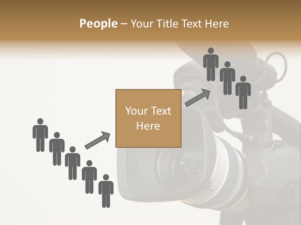 Lens News Background PowerPoint Template