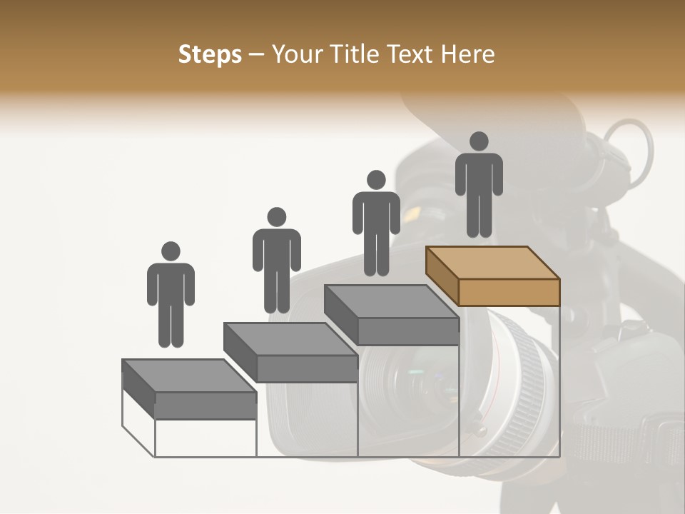 Lens News Background PowerPoint Template