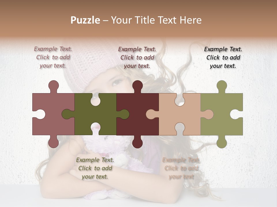 Bear Cheerful Young PowerPoint Template