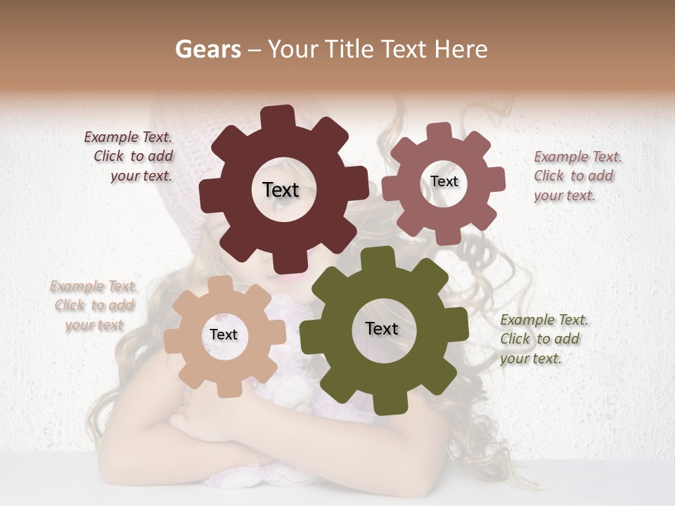 Bear Cheerful Young PowerPoint Template