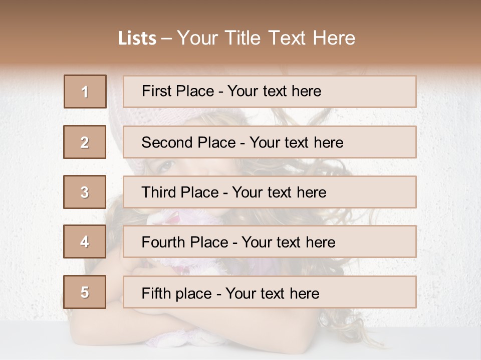 Bear Cheerful Young PowerPoint Template