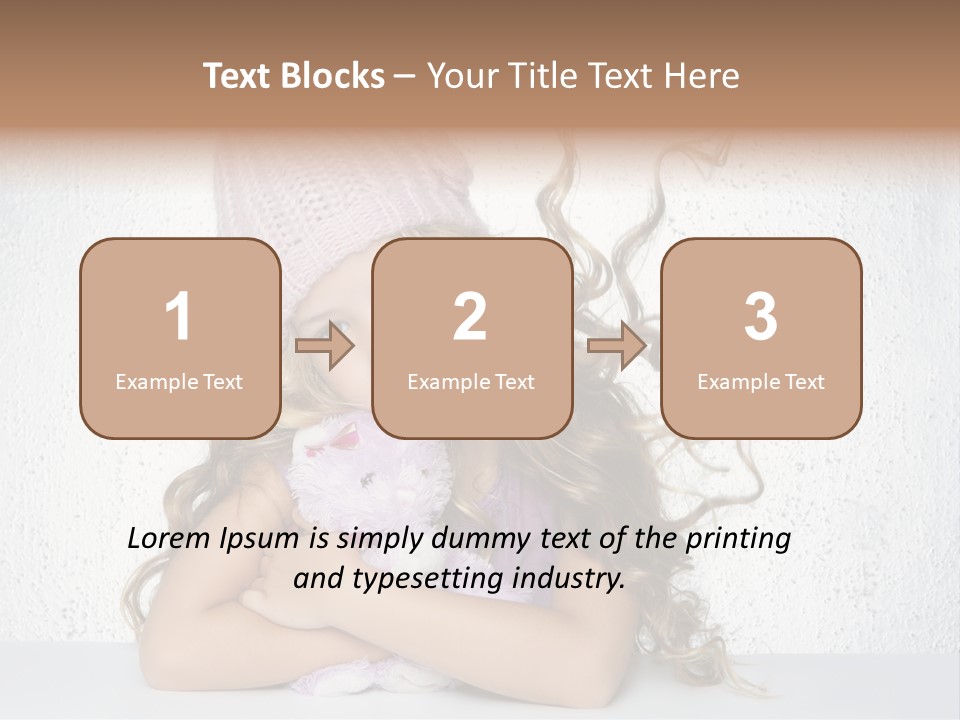 Bear Cheerful Young PowerPoint Template