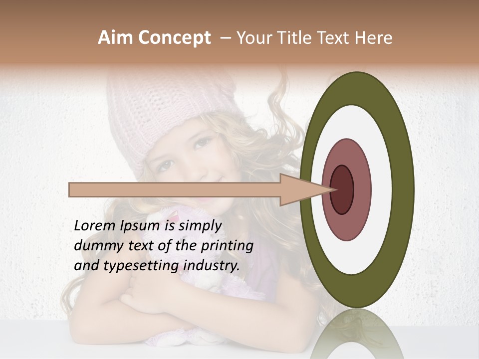 Bear Cheerful Young PowerPoint Template