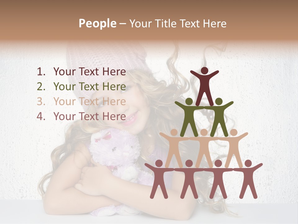 Bear Cheerful Young PowerPoint Template