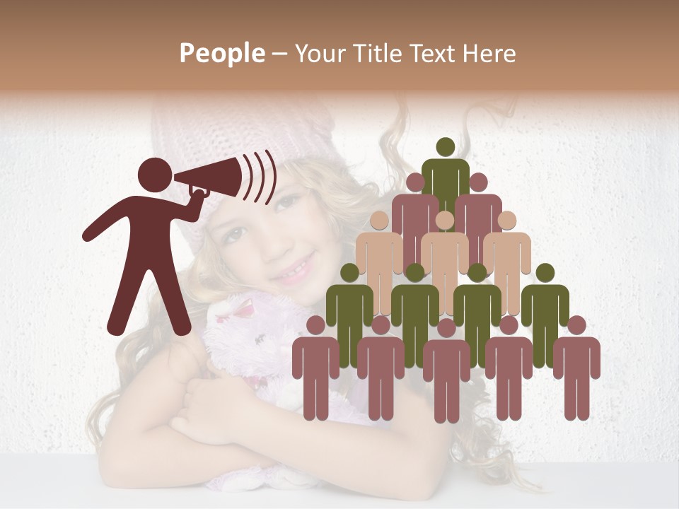 Bear Cheerful Young PowerPoint Template