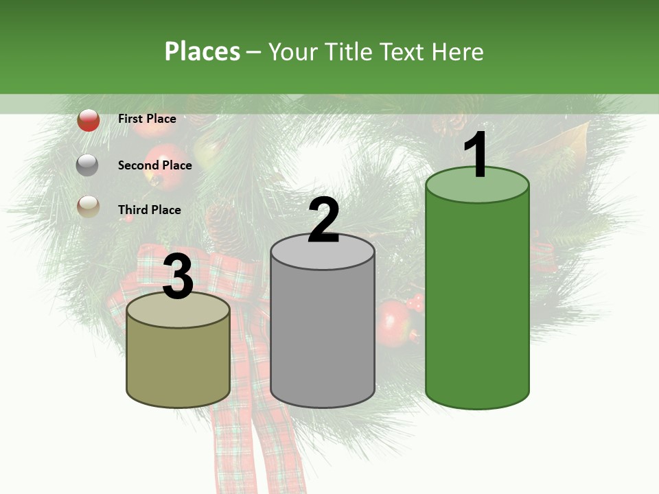 Frame Present Christmas PowerPoint Template