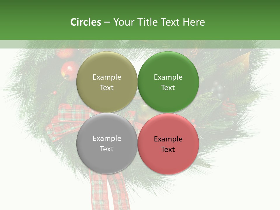 Frame Present Christmas PowerPoint Template