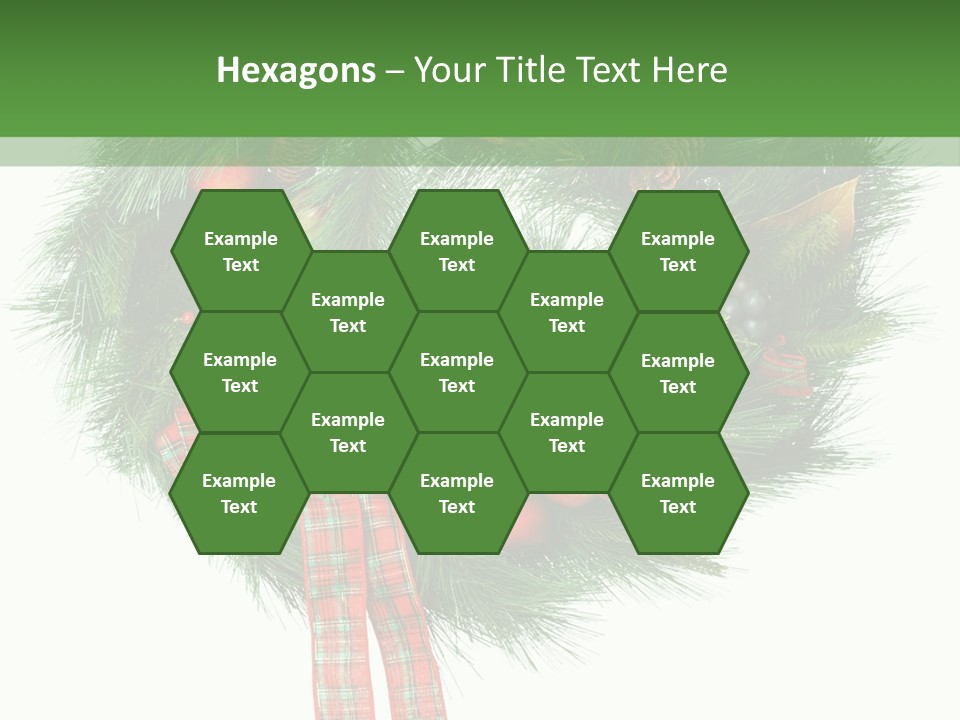 Frame Present Christmas PowerPoint Template