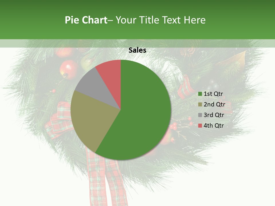 Frame Present Christmas PowerPoint Template