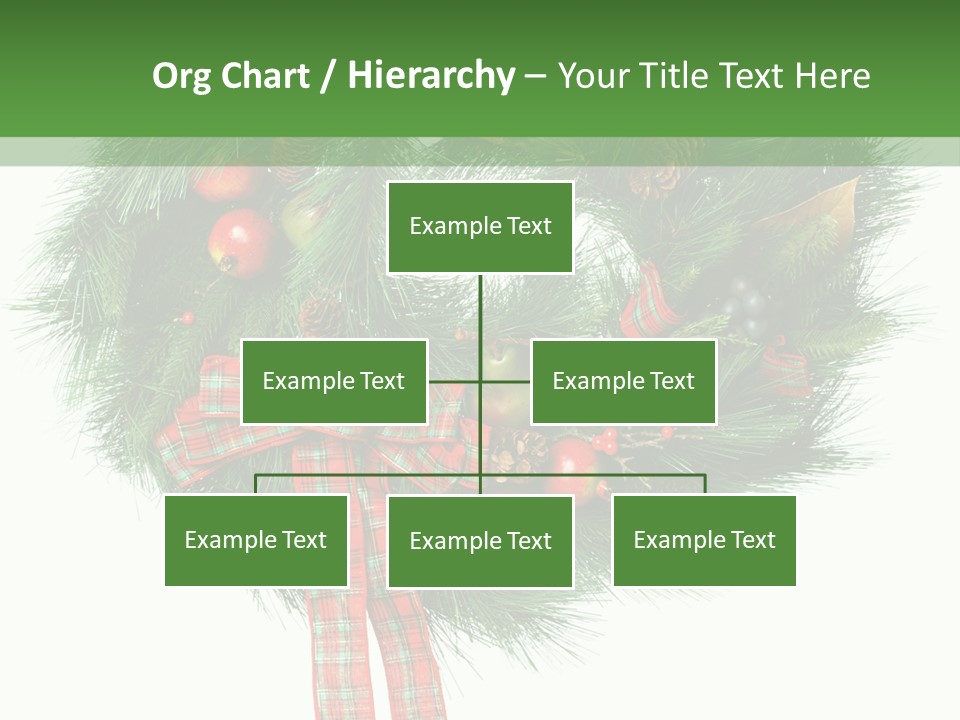 Frame Present Christmas PowerPoint Template