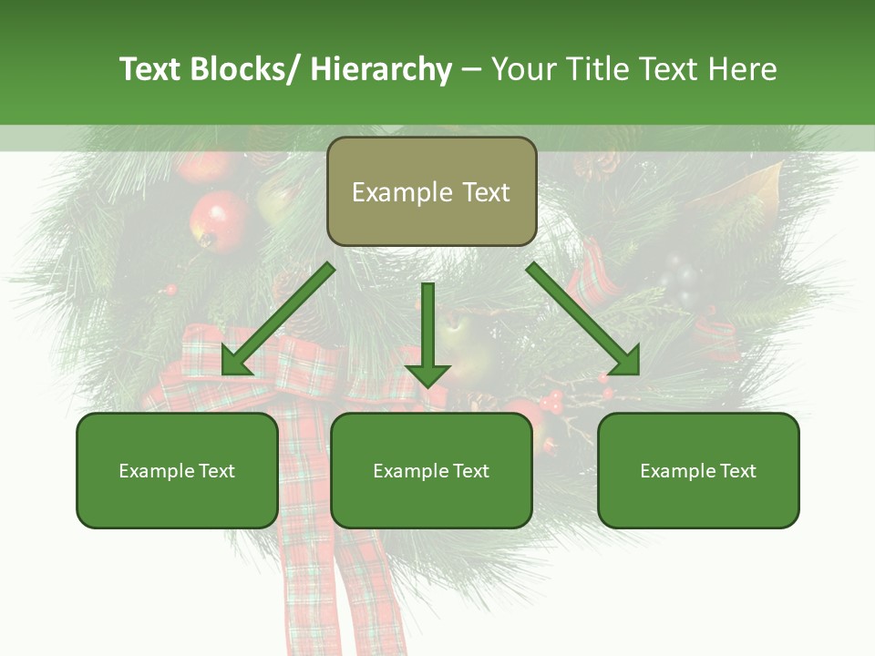 Frame Present Christmas PowerPoint Template