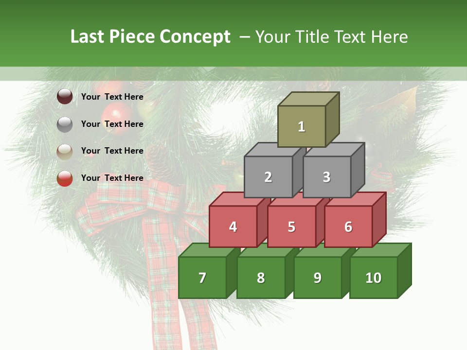 Frame Present Christmas PowerPoint Template