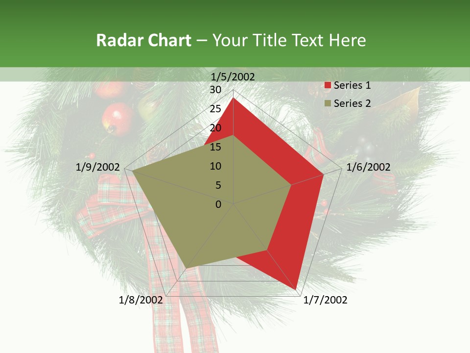 Frame Present Christmas PowerPoint Template
