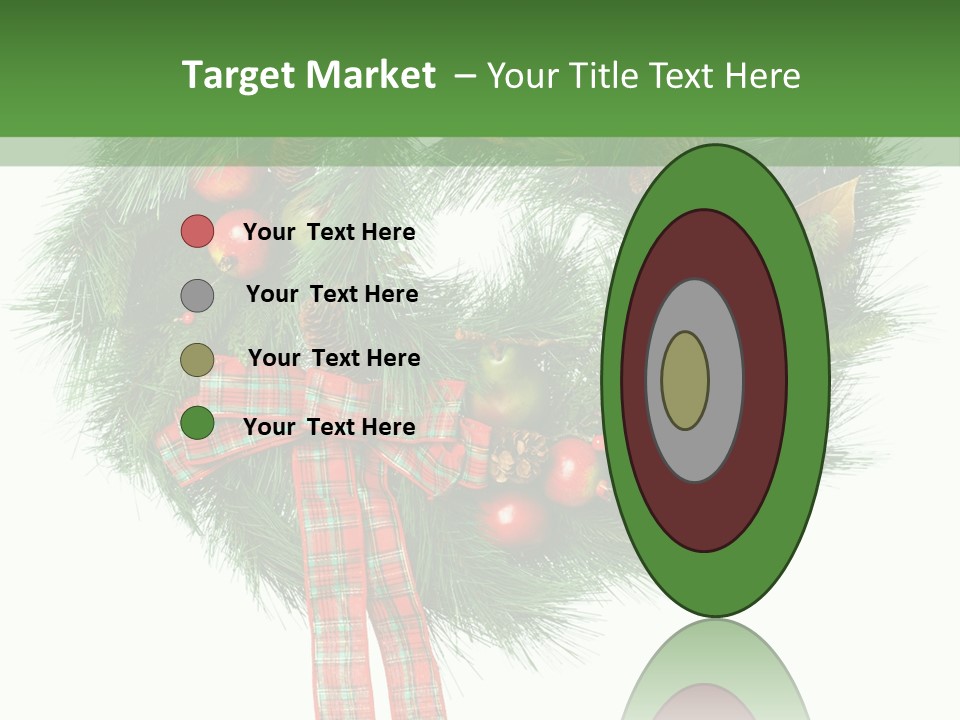 Frame Present Christmas PowerPoint Template