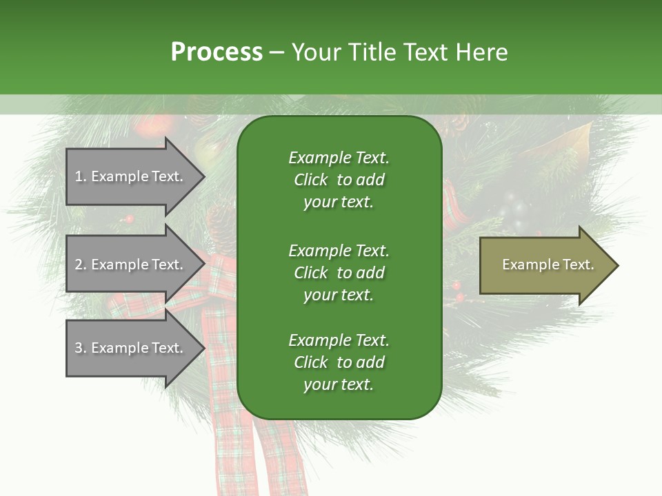 Frame Present Christmas PowerPoint Template