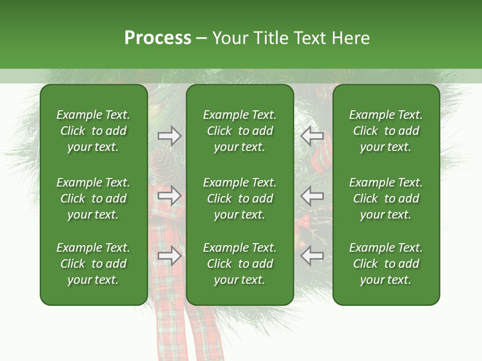 Frame Present Christmas PowerPoint Template