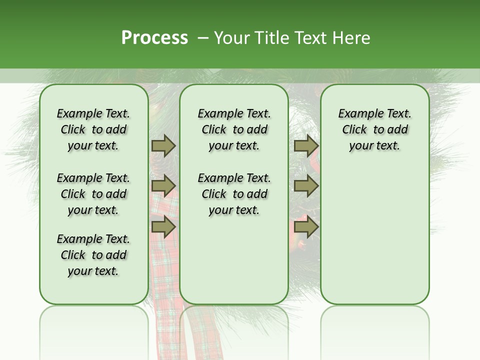 Frame Present Christmas PowerPoint Template