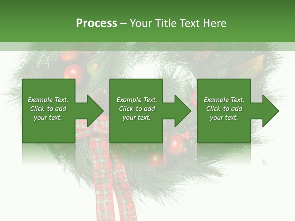Frame Present Christmas PowerPoint Template