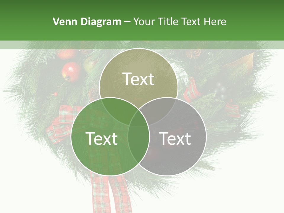 Frame Present Christmas PowerPoint Template