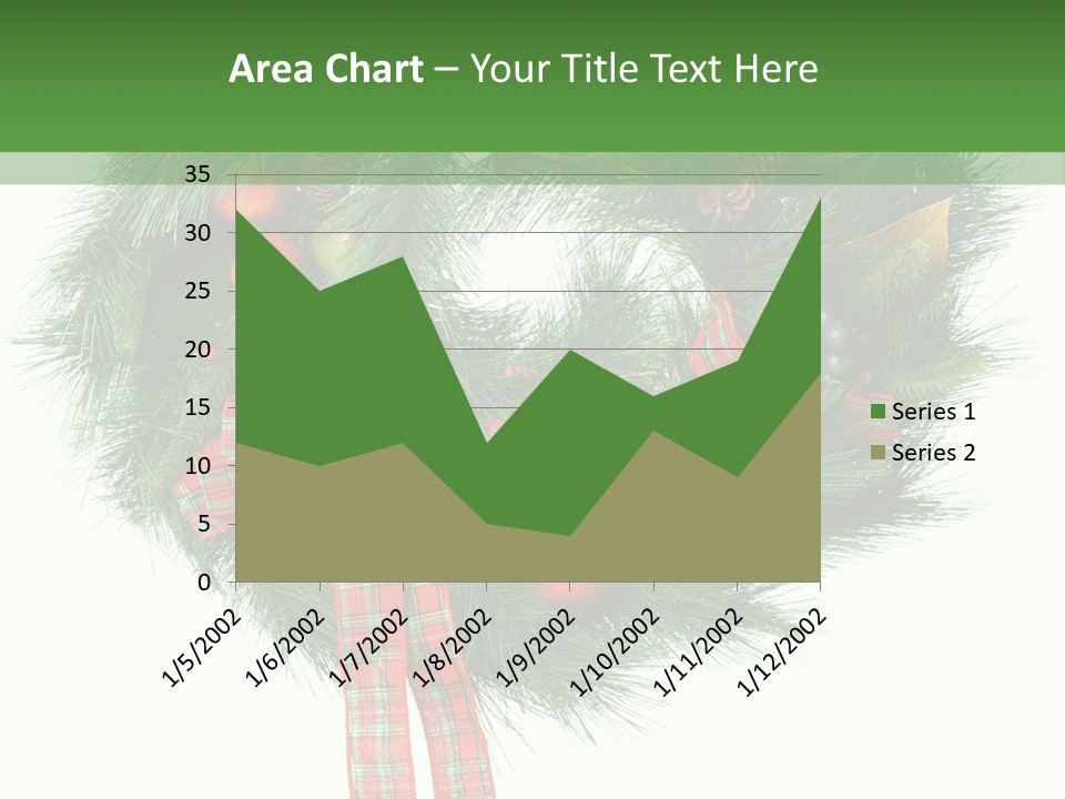 Frame Present Christmas PowerPoint Template