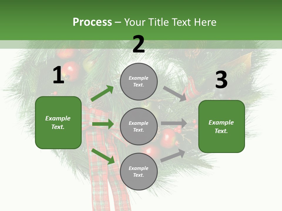 Frame Present Christmas PowerPoint Template