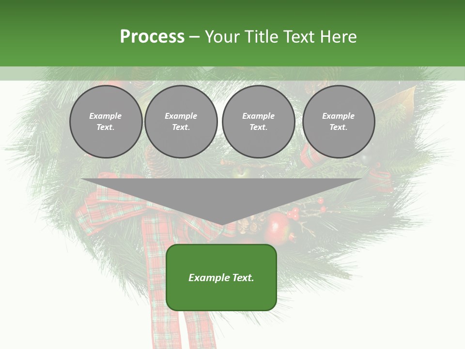 Frame Present Christmas PowerPoint Template