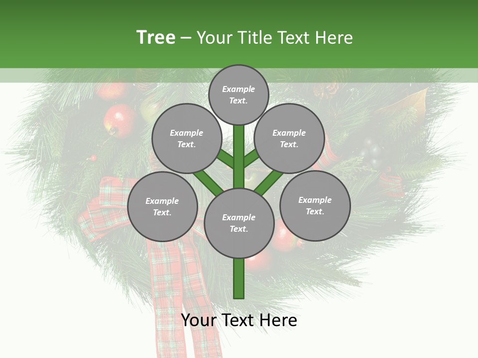 Frame Present Christmas PowerPoint Template