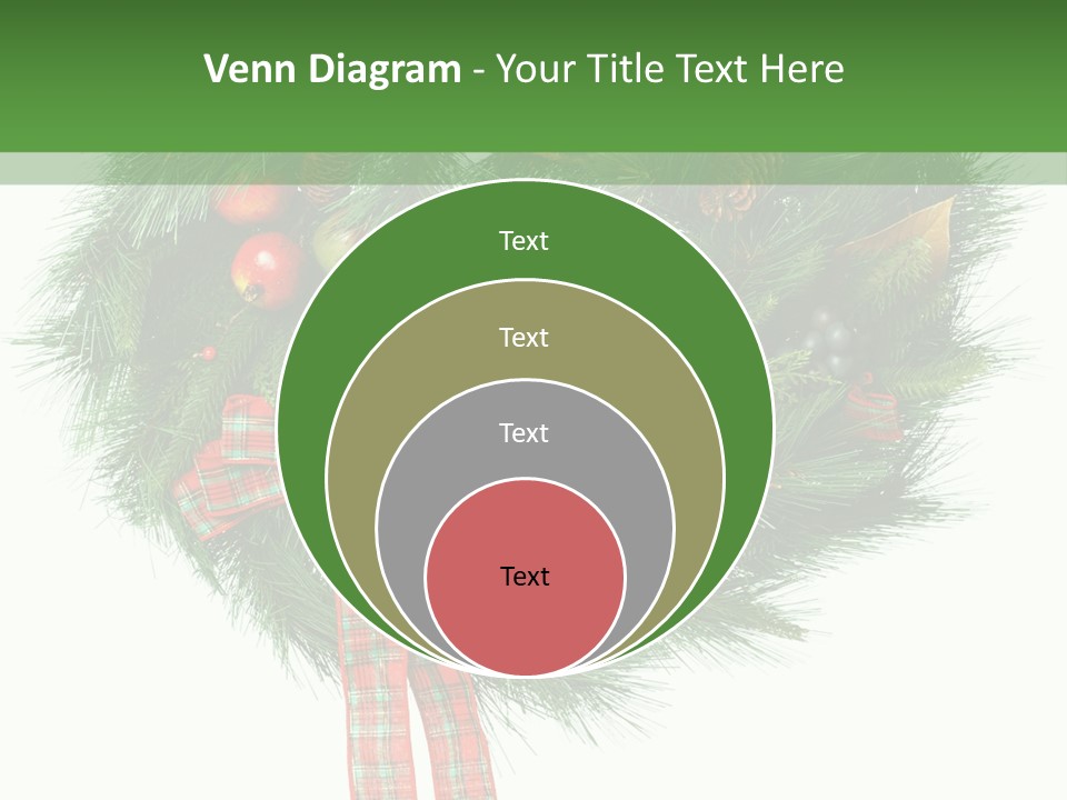 Frame Present Christmas PowerPoint Template