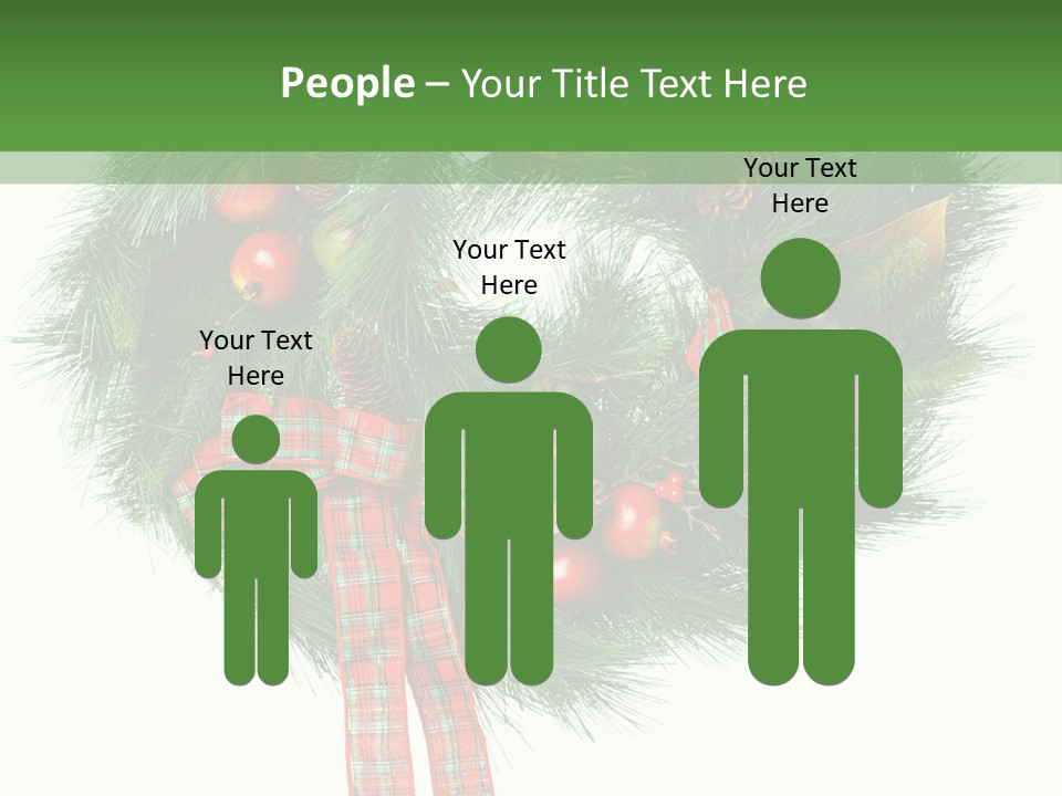 Frame Present Christmas PowerPoint Template