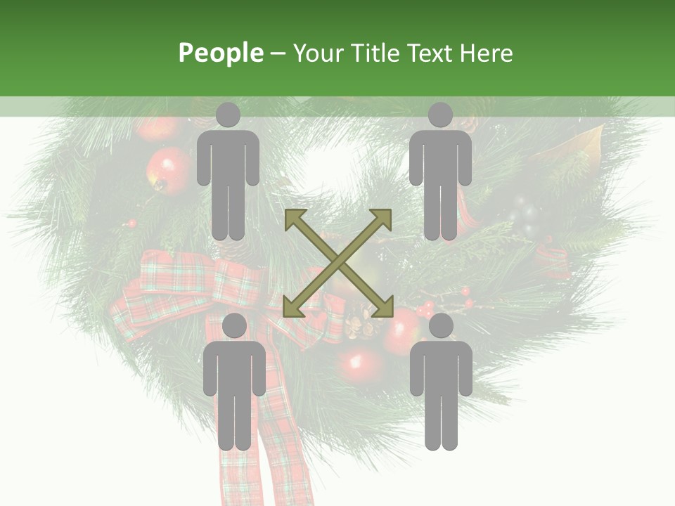 Frame Present Christmas PowerPoint Template