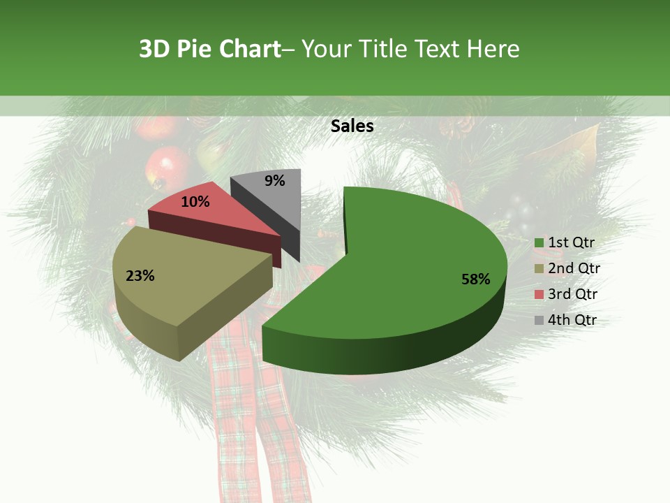 Frame Present Christmas PowerPoint Template