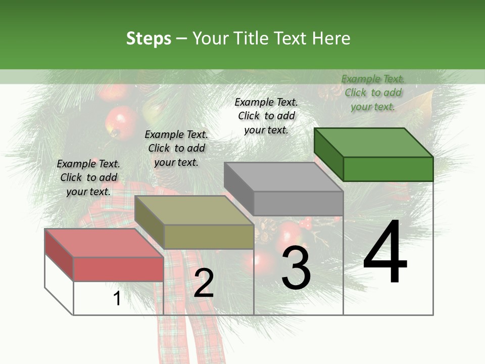 Frame Present Christmas PowerPoint Template