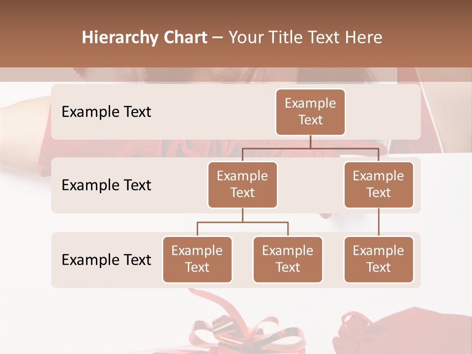Beautiful Woman Surprise PowerPoint Template