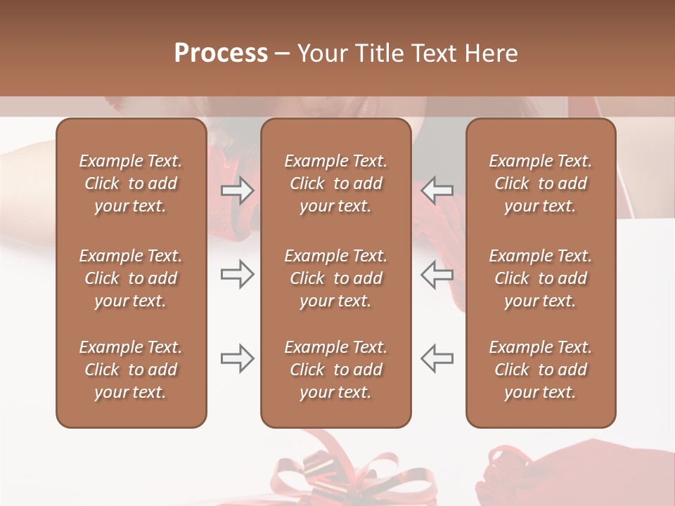 Beautiful Woman Surprise PowerPoint Template