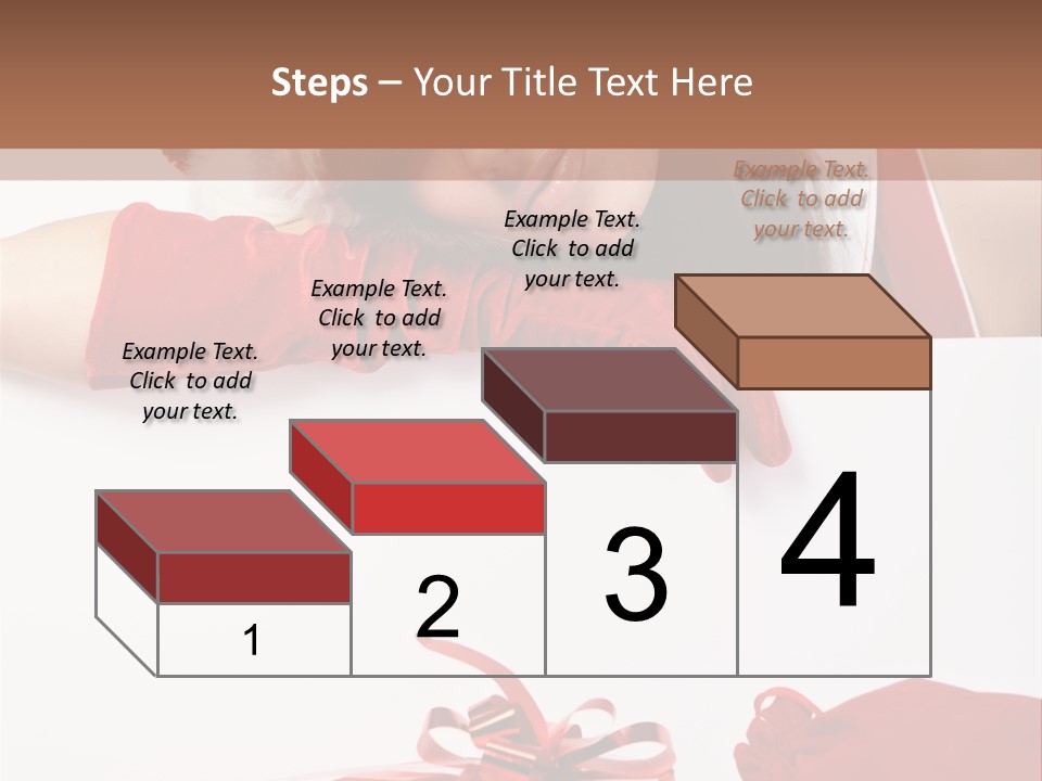 Beautiful Woman Surprise PowerPoint Template