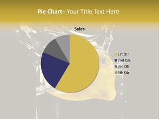 Fruit Glass Lemon PowerPoint Template