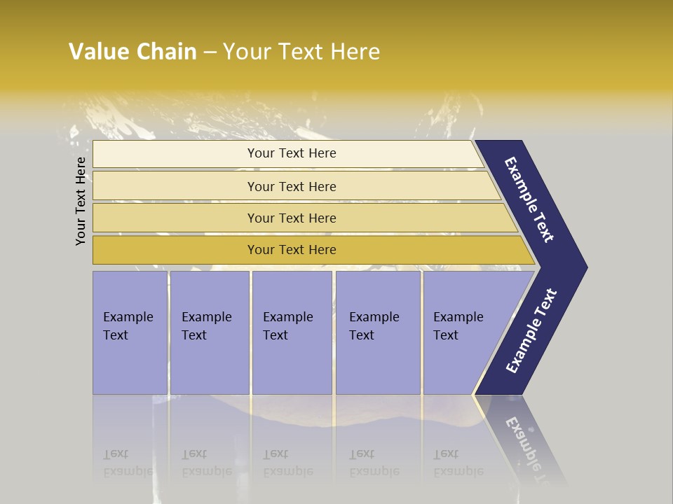 Fruit Glass Lemon PowerPoint Template