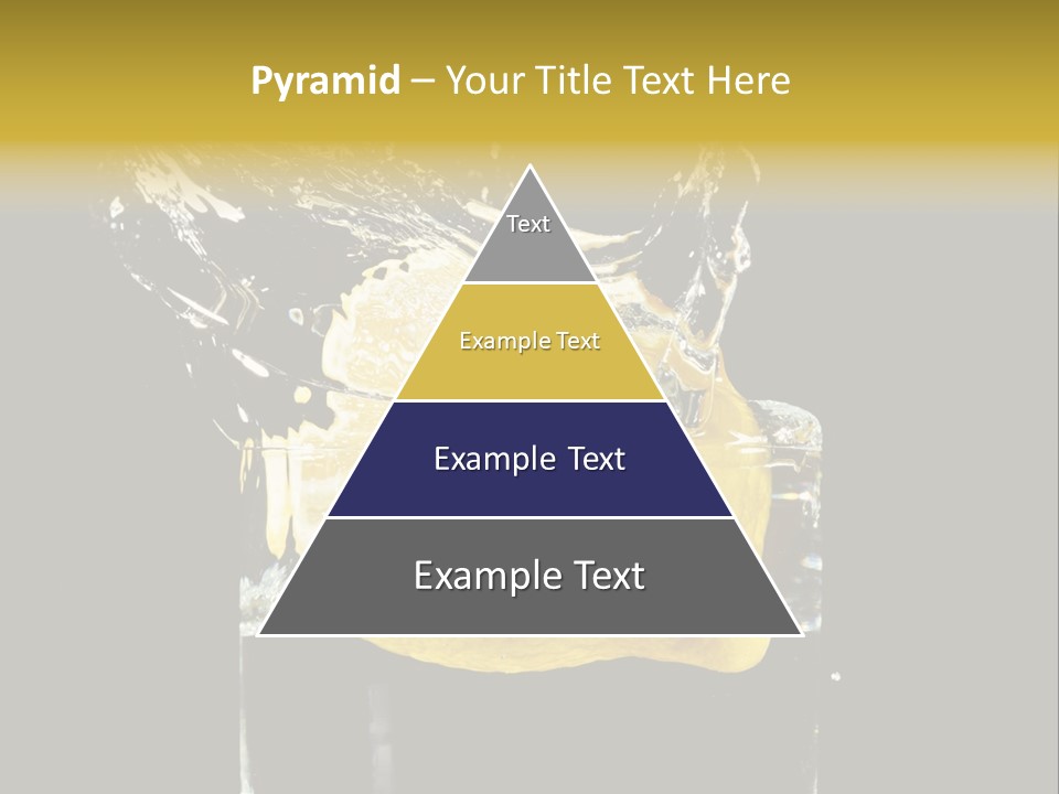 Fruit Glass Lemon PowerPoint Template