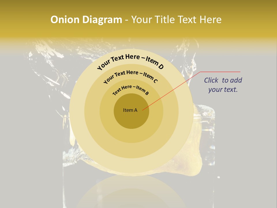 Fruit Glass Lemon PowerPoint Template