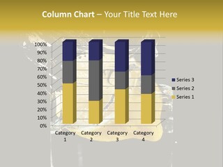 Fruit Glass Lemon PowerPoint Template