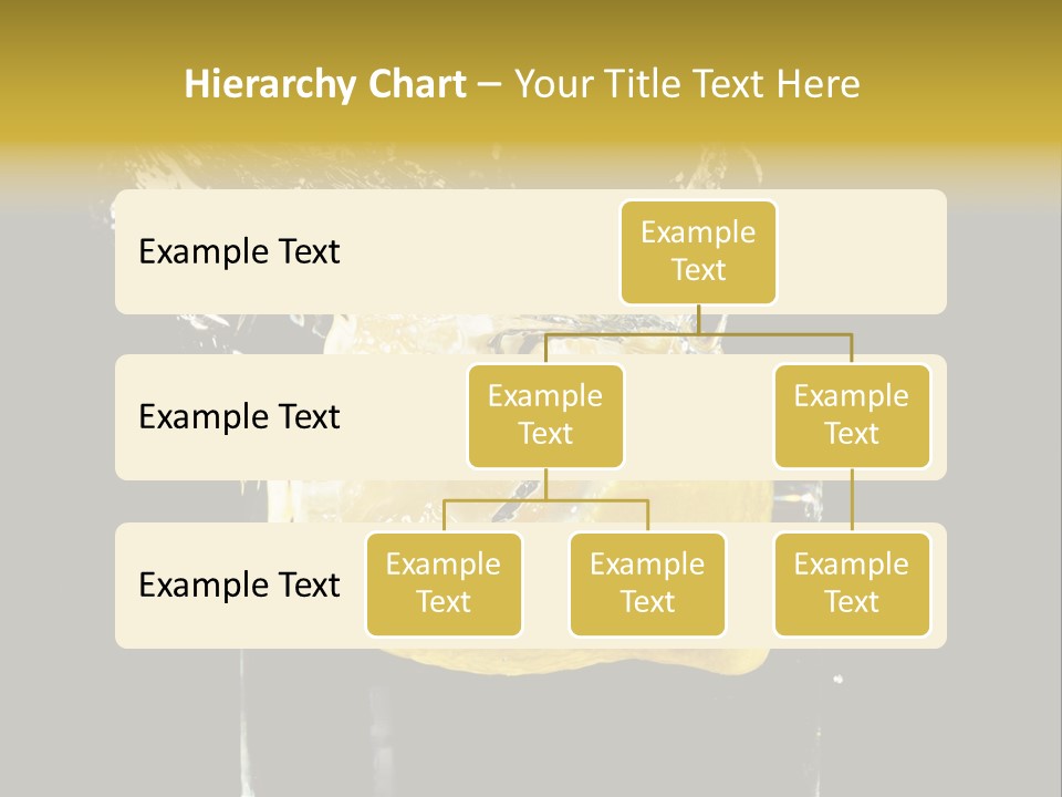Fruit Glass Lemon PowerPoint Template
